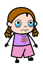 Cartoon Girl Crying