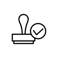 Stamp icon template