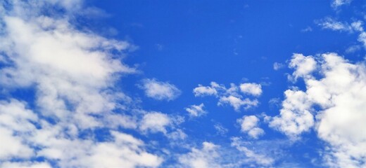 Fototapeta premium blue sky with clouds