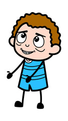 Day Dreaming Kid cartoon