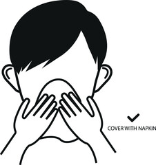 Personal Hygiene - Cover Mouth while sneezing 