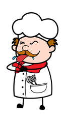 Cartoon Businessman Choking