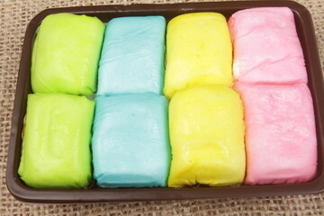 pancake durian, pancake, food, snack, durian, cake, bakery, sweet, taste, tasty, delicious, health food, fruit, stuffed aromatic, cream, skin, colorful, health food, delicious, top view, image, snack