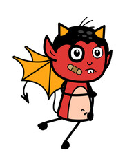 Injured Cartoon Devil