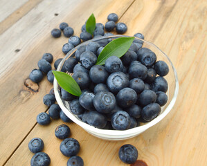 fresh blueberries