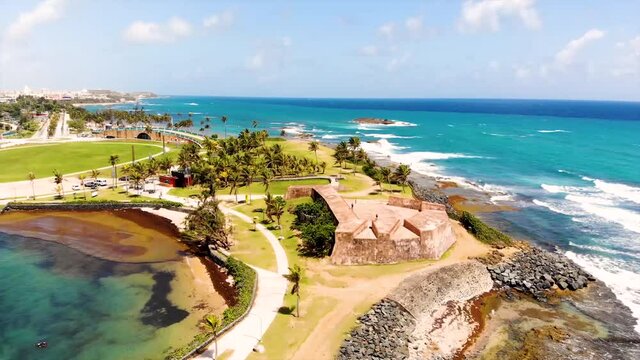 drone footage of san juan puerto rico