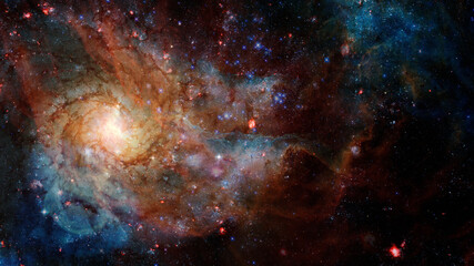 Obraz na płótnie Canvas Space Galaxy. Elements of this image furnished by NASA