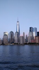 Obraz premium Cityscape up close from the Sea