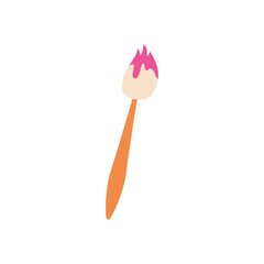 paint brush icon, flat style