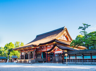 京都　八坂神社　本殿