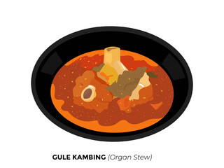 illustration of popular food in Indonesia. bakso, nasi goreng, gudeg, pecel lele, tempe penyet, nasi campur, sup buntut, ikan bakar, tempe goreng, nasi uduk, gulai, tongseng, ayam penyet, sate ayam, s