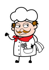 Unamused Businessman Cartoon