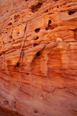 red sandstone rock