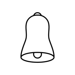 bell icon image, line style