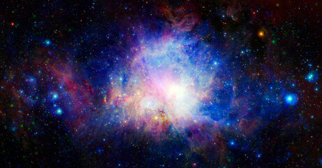 Nebula night sky. Elements of this image furnished by NASA © Supernova