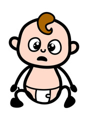 Shocked Baby Cartoon