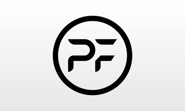 Letter Fp Pf Monogram Sports Bold Modern Geometric Minimal Simple Mark  Vector Logo Design Stock Illustration - Download Image Now - iStock