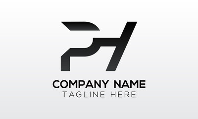 Initial PH Letter Logo With Creative Modern Business Typography Vector Template. Creative Letter PH Logo Vector.