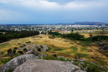 Panoramic view of Tandil, Buenos Aires, Argentina