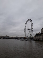 Obraz premium British landscape. Cloudy skies and gloom.