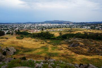 Fototapeta na wymiar Panoramic view of Tandil, Buenos Aires, Argentina