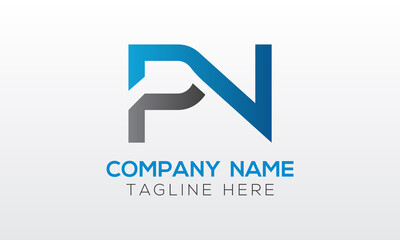Initial PN Letter Logo With Creative Modern Business Typography Vector Template. Creative Letter PN Logo Vector.