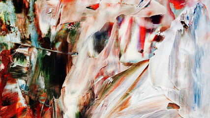 Colorful abstract background wallpaper. Modern motif visual art.  Mixtures of oil paint. Trendy...