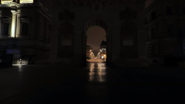 Montpellier confinement nuit