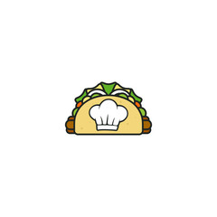 Illustration Vector Graphic of Tacos Chef. Perfect to use for Food Business