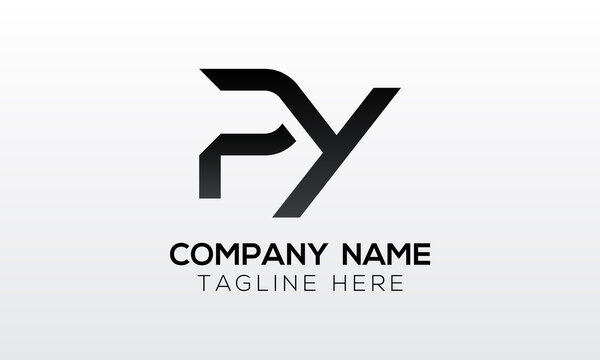 Initial PY Letter Logo With Creative Modern Business Typography Vector Template. Creative Letter PY Logo Vector.