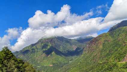 Mountains in Sapa, Vietnam.