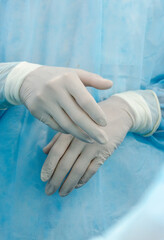 hands of a doctor