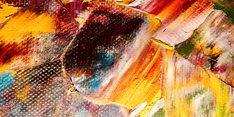 Colorful abstract background wallpaper. Modern motif visual art.  Mixtures of oil paint. Trendy...