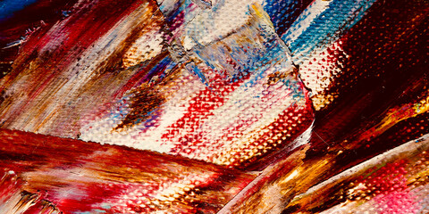 Colorful abstract background wallpaper. Modern motif visual art.  Mixtures of oil paint. Trendy...