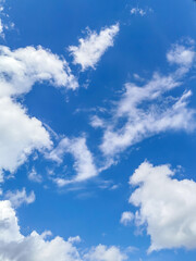 Fototapeta premium Schäfchenwolken