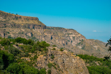 Fototapeta na wymiar view of the mountains of crete