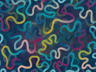 Doodle Series inspired by Pantone 2020 Color of the Year: Classic Blue