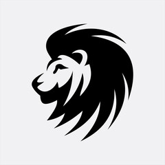 Lion logo style Free Vector