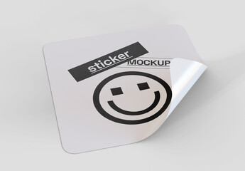 Sticker Mockup