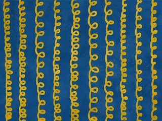 Doodle Series inspired by Pantone 2020 Color of the Year: Classic Blue