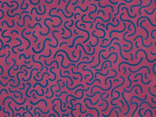Doodle Series inspired by Pantone 2020 Color of the Year: Classic Blue
