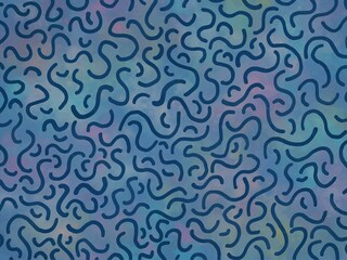 Doodle Series inspired by Pantone 2020 Color of the Year: Classic Blue