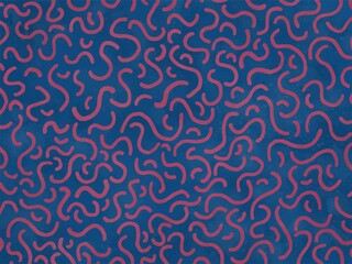 Doodle Series inspired by Pantone 2020 Color of the Year: Classic Blue