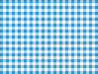 Background with checkered tablecloth. Each color is a separate shape and easy to change. Vector.