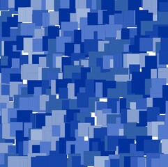 blue cubes background