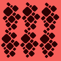 seamless pattern with red and white squares, geometric shapes abstract background, graphic design illustration wallpaper