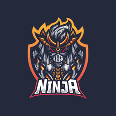 Ninja Mascot Logo