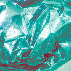 Metallic Blue Geometric Wallpaper. Petroleum