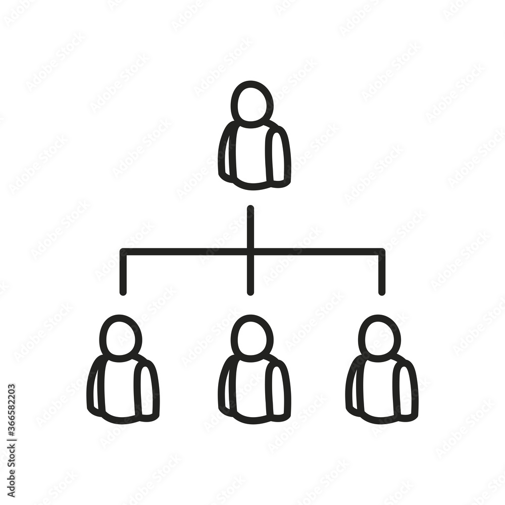 Poster avatars circuit line style icon vector design