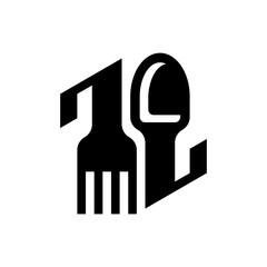 Food Logo. Icon design. Template elements